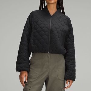 Lululemon NWT quilted bomber jacket size 6